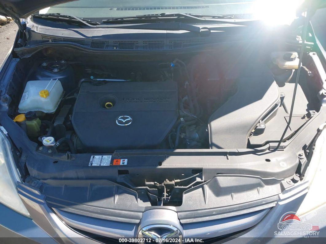 JM1CR29L080305957 2008 MAZDA MAZDA5 photo no. 10
