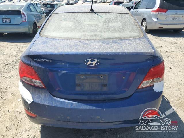 KMHCT4AE0FU918060 2015 HYUNDAI ACCENT photo no. 6