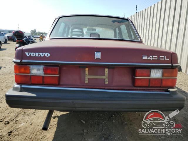 YV1AX8846G1184073 1986 VOLVO 244 photo no. 6