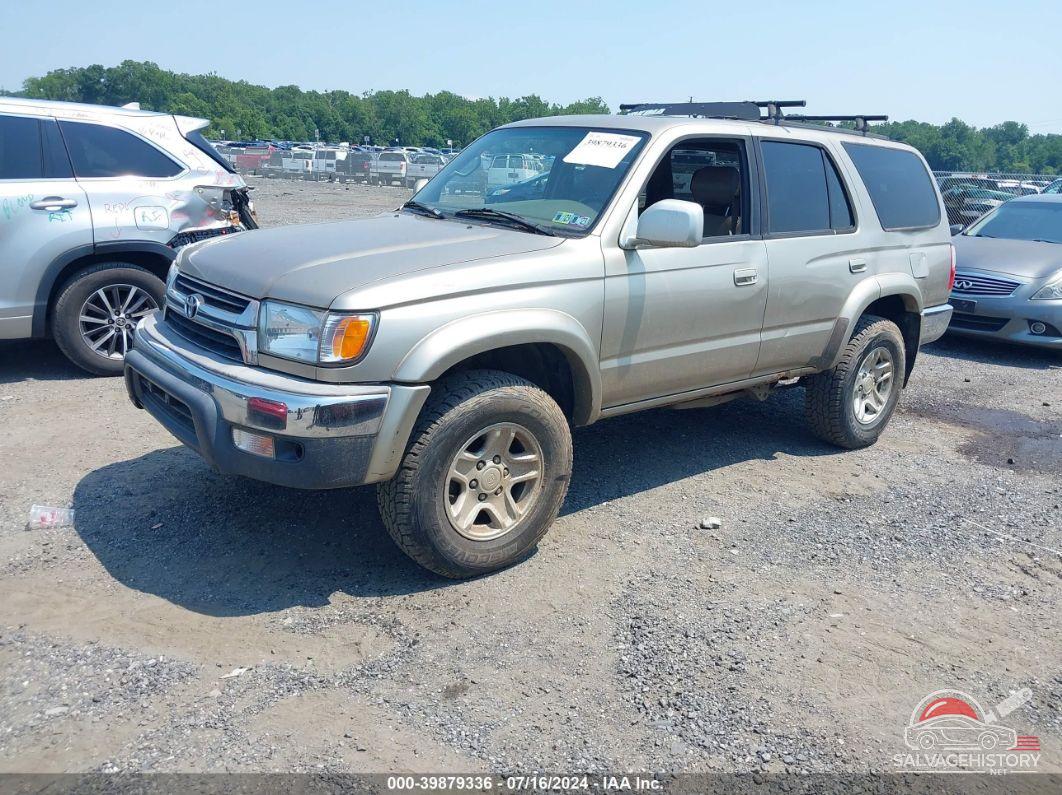 JT3HN86RX29078121 2002 TOYOTA 4RUNNER photo no. 2