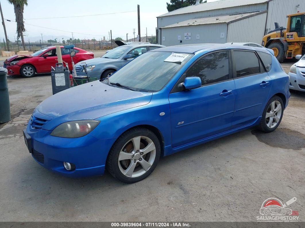 JM1BK143041190881 2004 MAZDA MAZDA3 photo no. 2