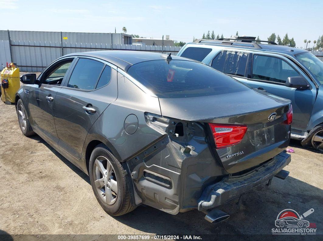 5XXGM4A75FG406322 2015 KIA OPTIMA photo no. 3