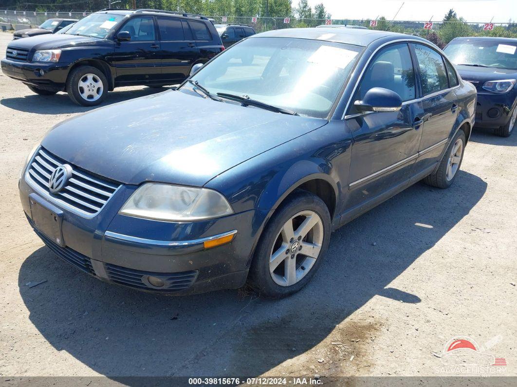 WVWRH63B54P190617 2004 VOLKSWAGEN PASSAT photo no. 2