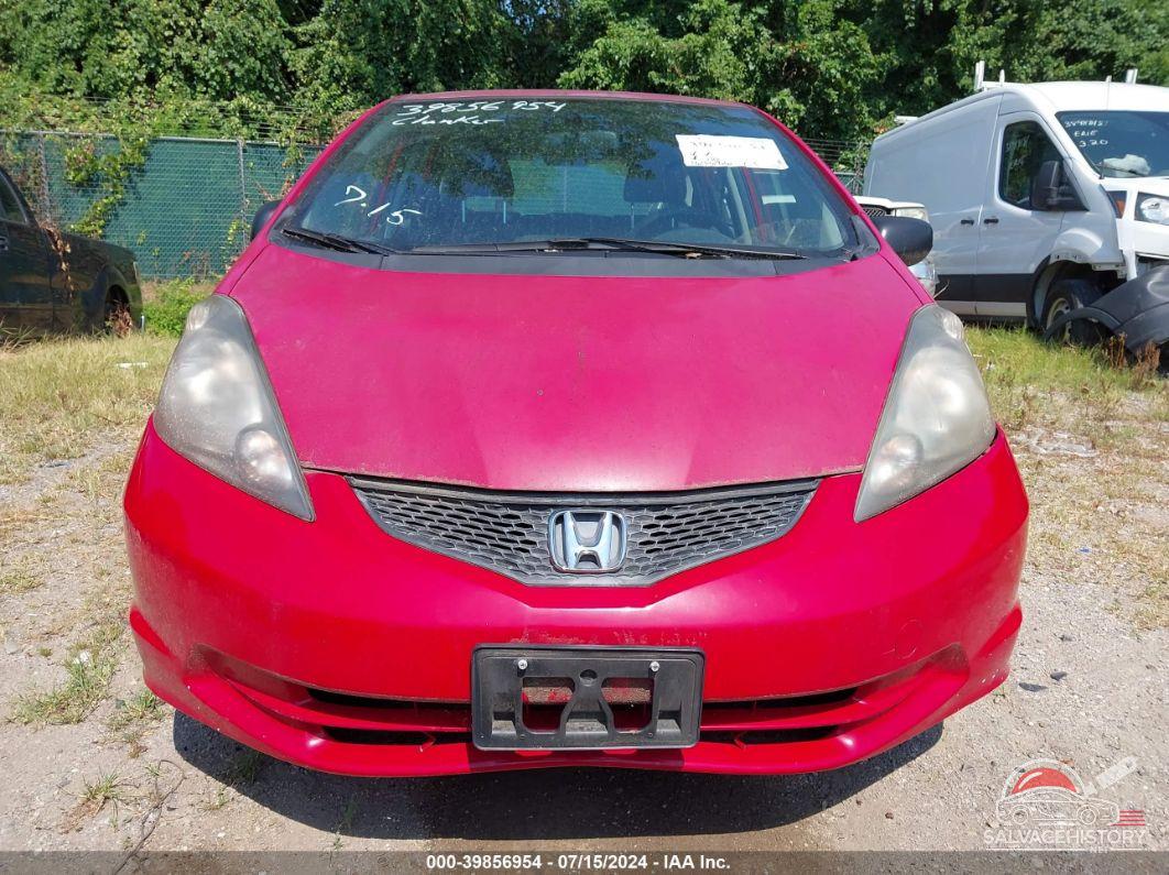 JHMGE88219S013179 2009 HONDA FIT photo no. 6