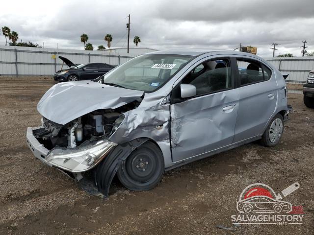 ML32F3FJ1KHF16838 2019 MITSUBISHI MIRAGE photo no. 10