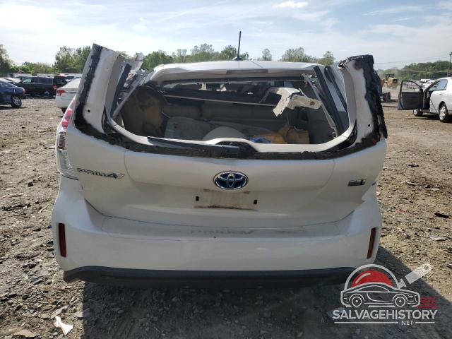 JTDZN3EU7GJ040747 2016 TOYOTA PRIUS photo no. 6