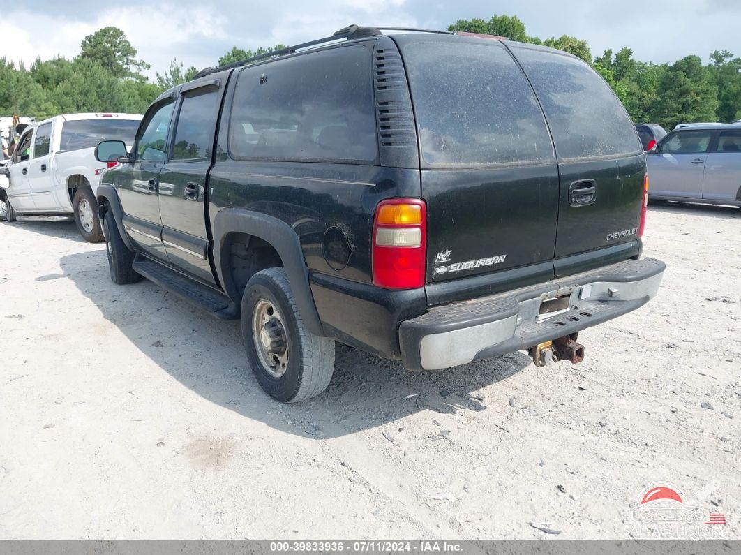 3GNGK26U91G169260 2001 CHEVROLET SUBURBAN photo no. 3