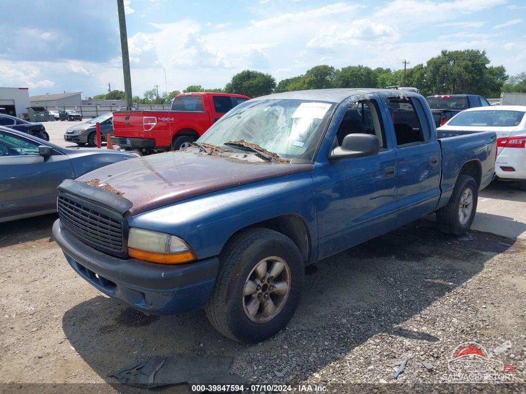 1D7HL38N53S100217 2003 DODGE DAKOTA photo no. 2