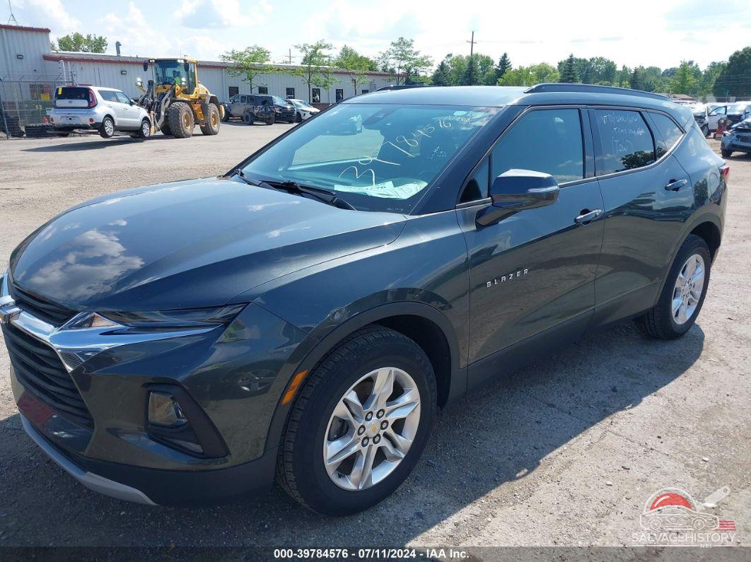 3GNKBDRS1KS671114 2019 CHEVROLET BLAZER photo no. 2
