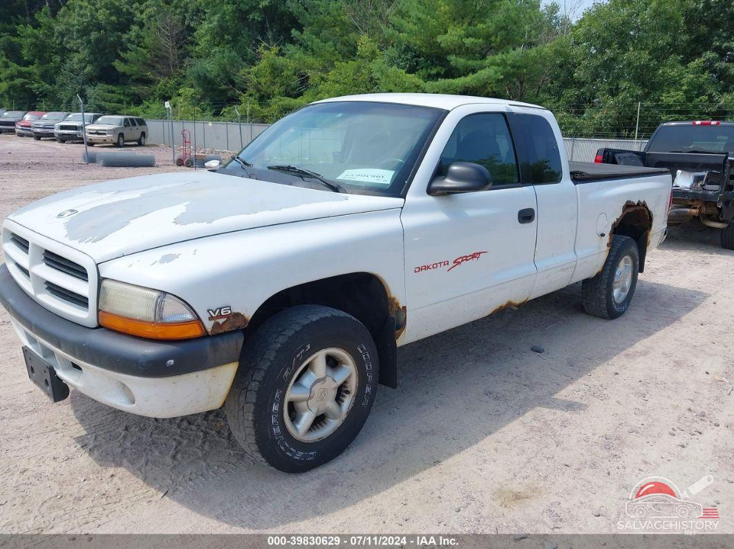 1B7GG23X9VS147945 1997 DODGE DAKOTA photo no. 2