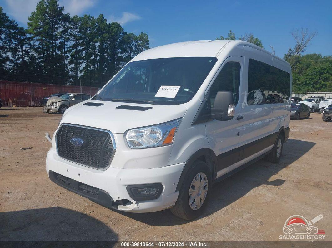 1FBAX2C80MKA31924 2021 FORD TRANSIT photo no. 2