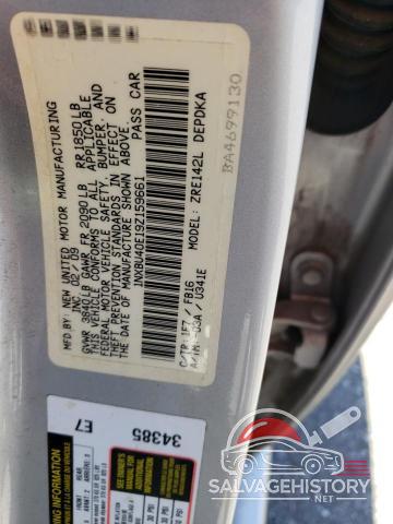 1NXBU40E19Z159661 2009 TOYOTA COROLLA photo no. 12