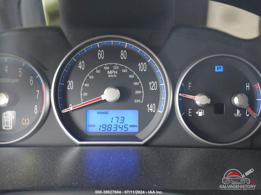 5NMSG73D28H169783 2008 HYUNDAI SANTA FE photo no. 7