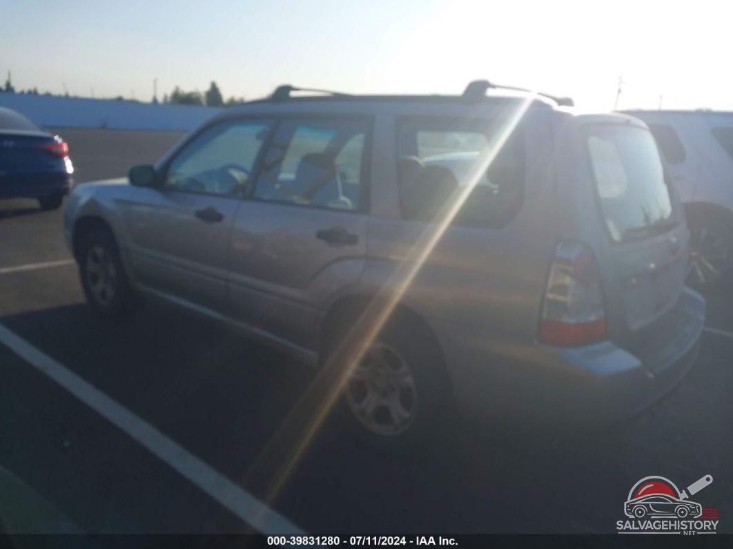 JF1SG63697H742261 2007 SUBARU FORESTER photo no. 3