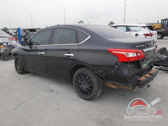 3N1AB7AP5HY310572 2017 NISSAN SENTRA photo no. 2