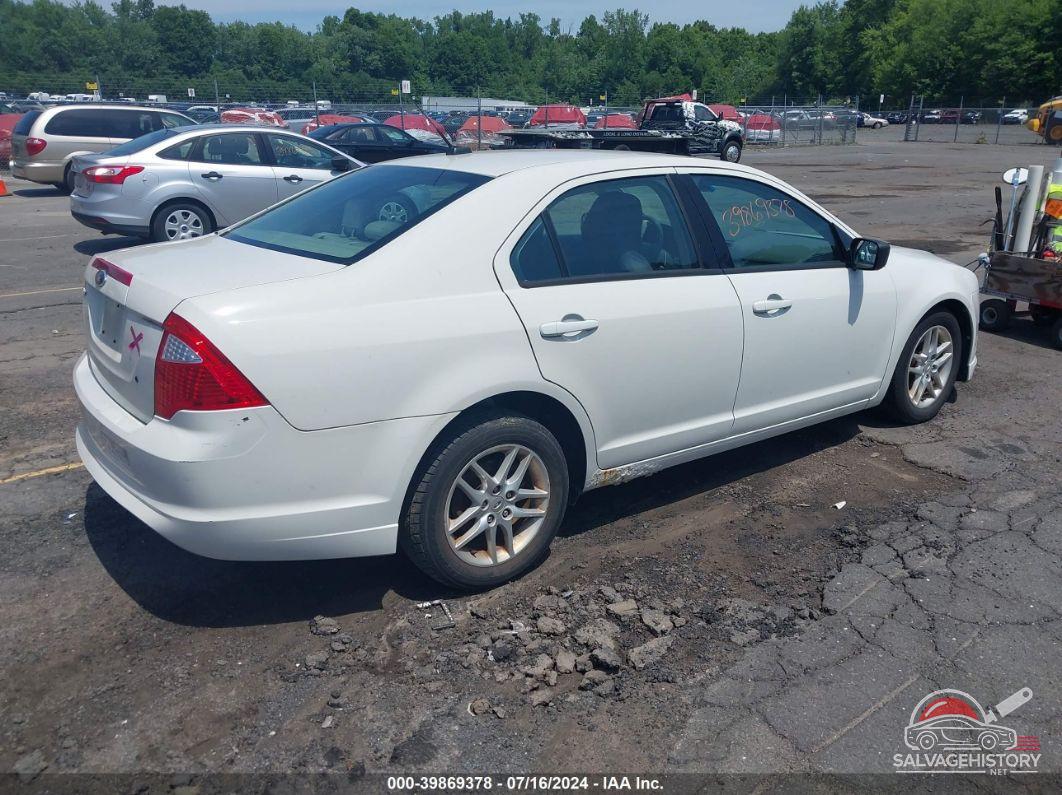 3FAHP0GA5CR287987 2012 FORD FUSION photo no. 4