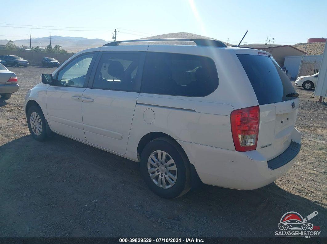 KNDMG4C70E6549067 2014 KIA SEDONA photo no. 3