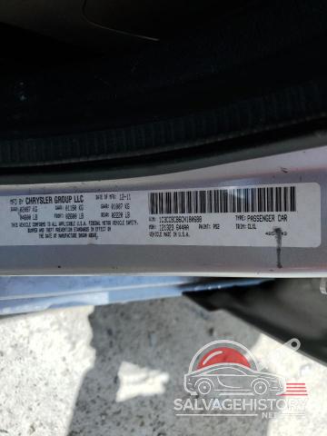 1C3CCBCB6CN180688 2012 CHRYSLER 200 photo no. 12