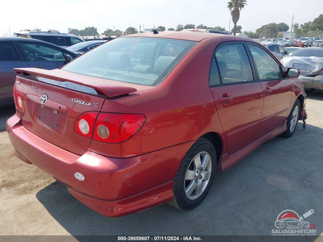 1NXBR32E98Z945313 2008 TOYOTA COROLLA photo no. 4