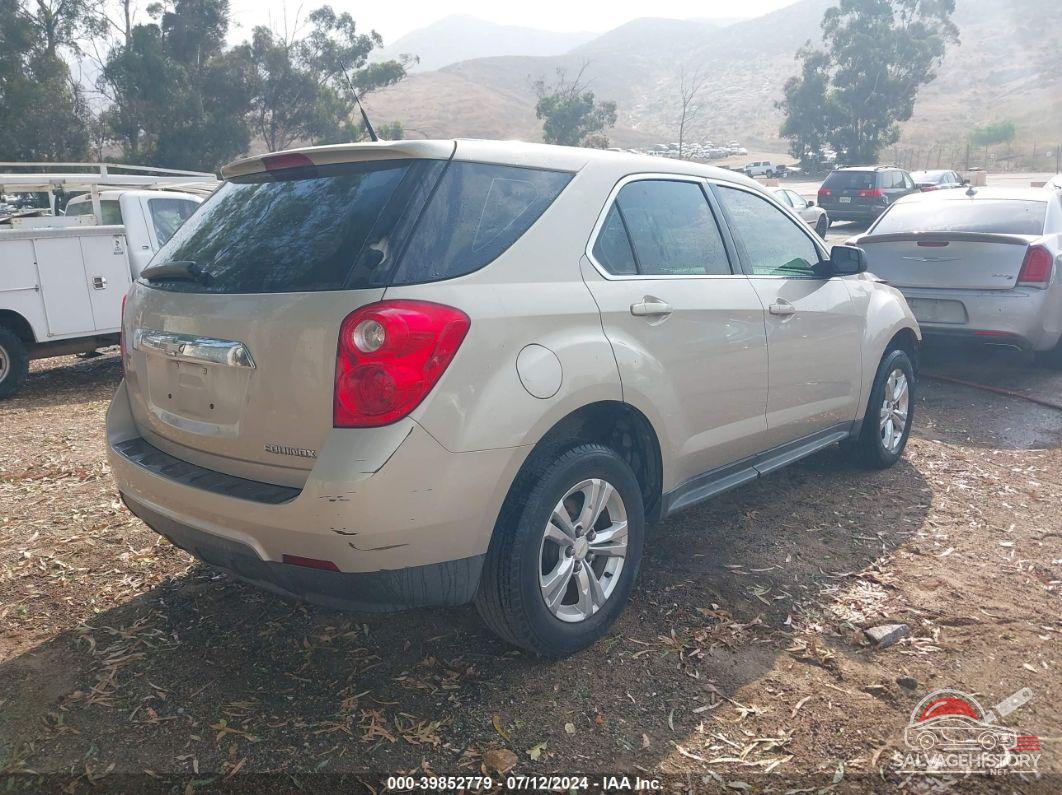 2GNALBEK3C1165459 2012 CHEVROLET EQUINOX photo no. 4