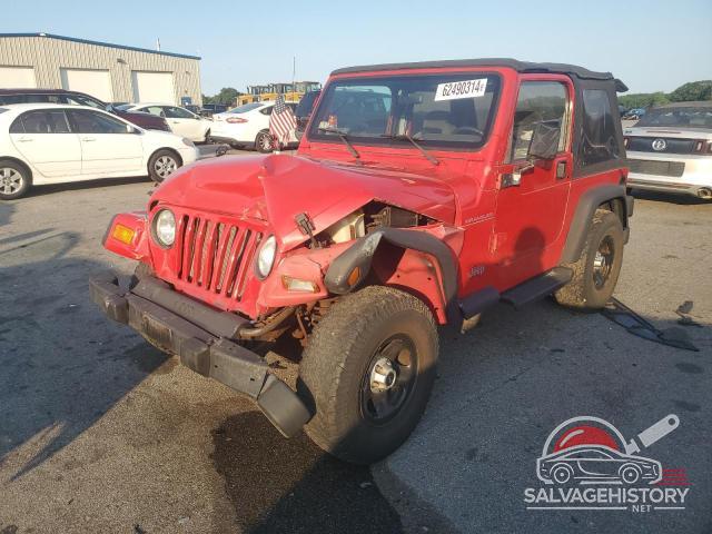 1J4FY29P5WP783406 1998 JEEP WRANGLER photo no. 1
