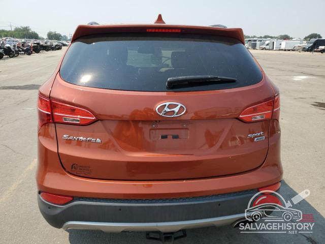 5XYZUDLB1EG129026 2014 HYUNDAI SANTA FE photo no. 6
