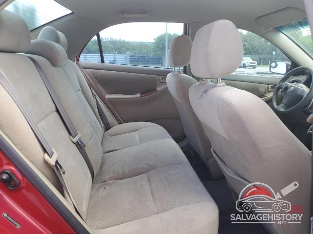 JTDBR32E550055981 2005 TOYOTA COROLLA photo no. 10