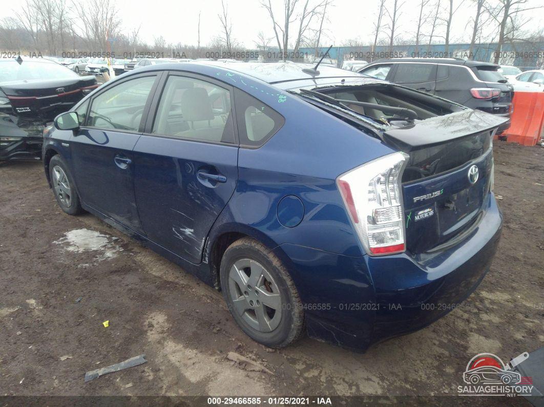 JTDKN3DU9A1233377 2010 TOYOTA PRIUS photo no. 3