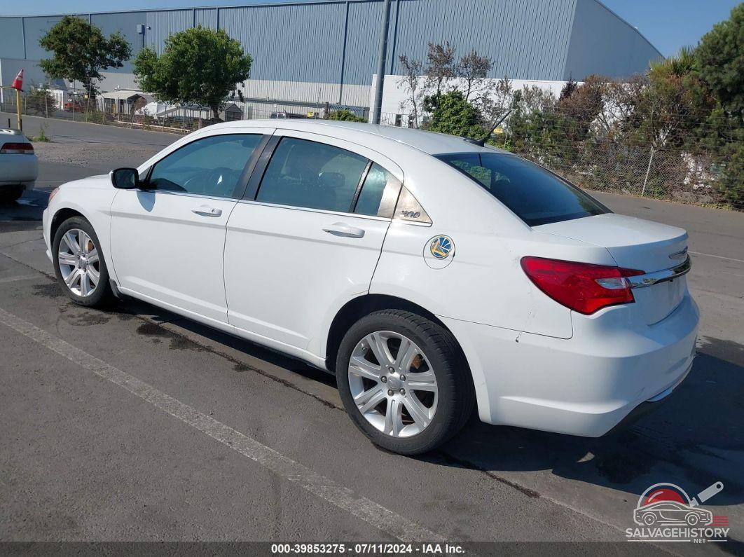 1C3CCBBB3CN230383 2012 CHRYSLER 200 photo no. 3