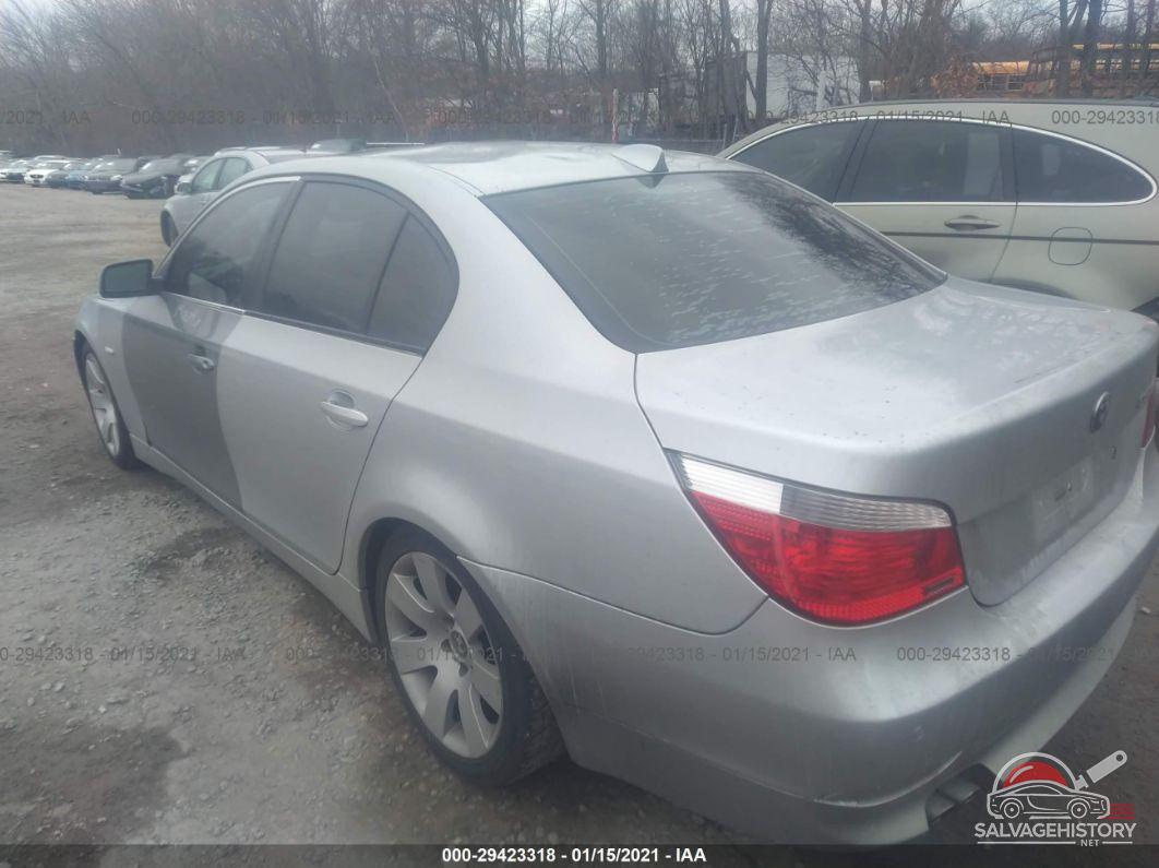 WBANE73506CM32146 2006 BMW 5 SERIES photo no. 3