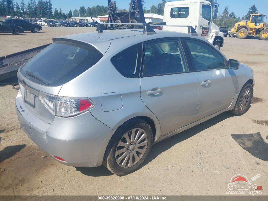 JF1GH61608H810339 2008 SUBARU IMPREZA photo no. 4