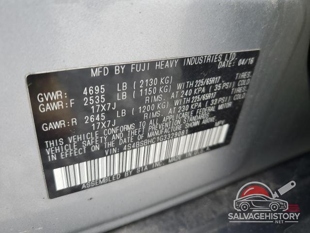 4S4BSBHC1G3329081 2016 SUBARU OUTBACK photo no. 13