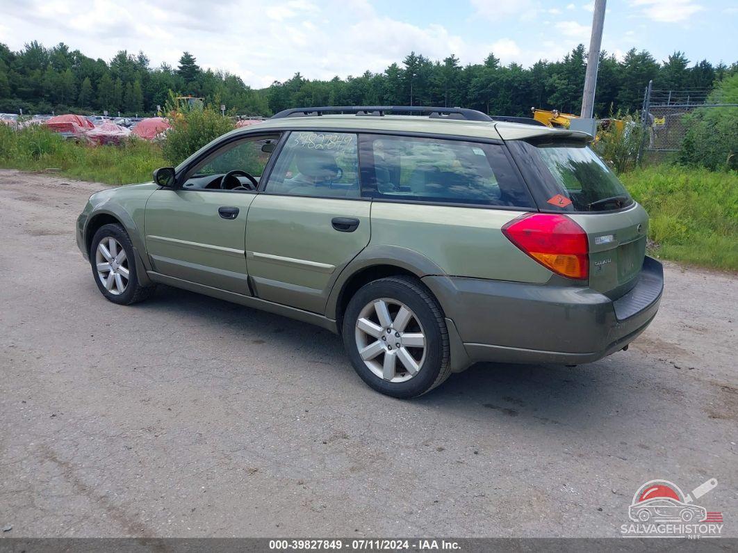 4S4BP61C467347570 2006 SUBARU OUTBACK photo no. 3