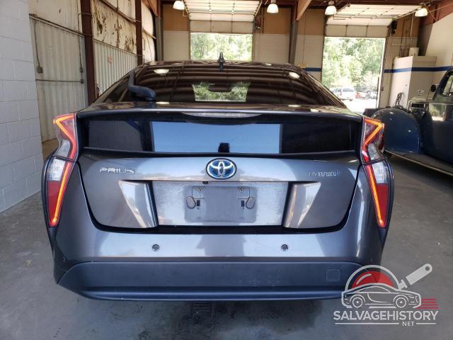JTDKARFU6J3553126 2018 TOYOTA PRIUS photo no. 6