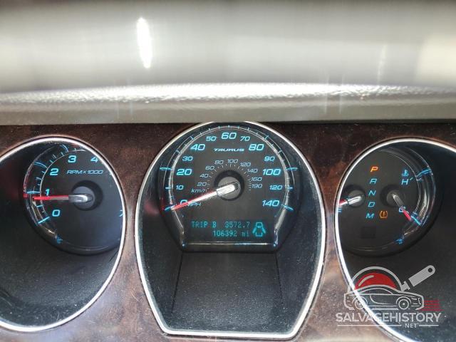 1FAHP2FWXAG132624 2010 FORD TAURUS photo no. 9