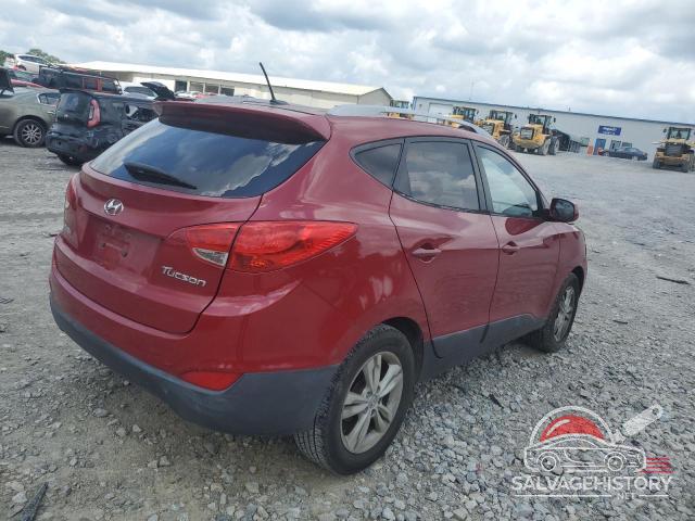 KM8JU3ACXBU299958 2011 HYUNDAI TUCSON photo no. 3