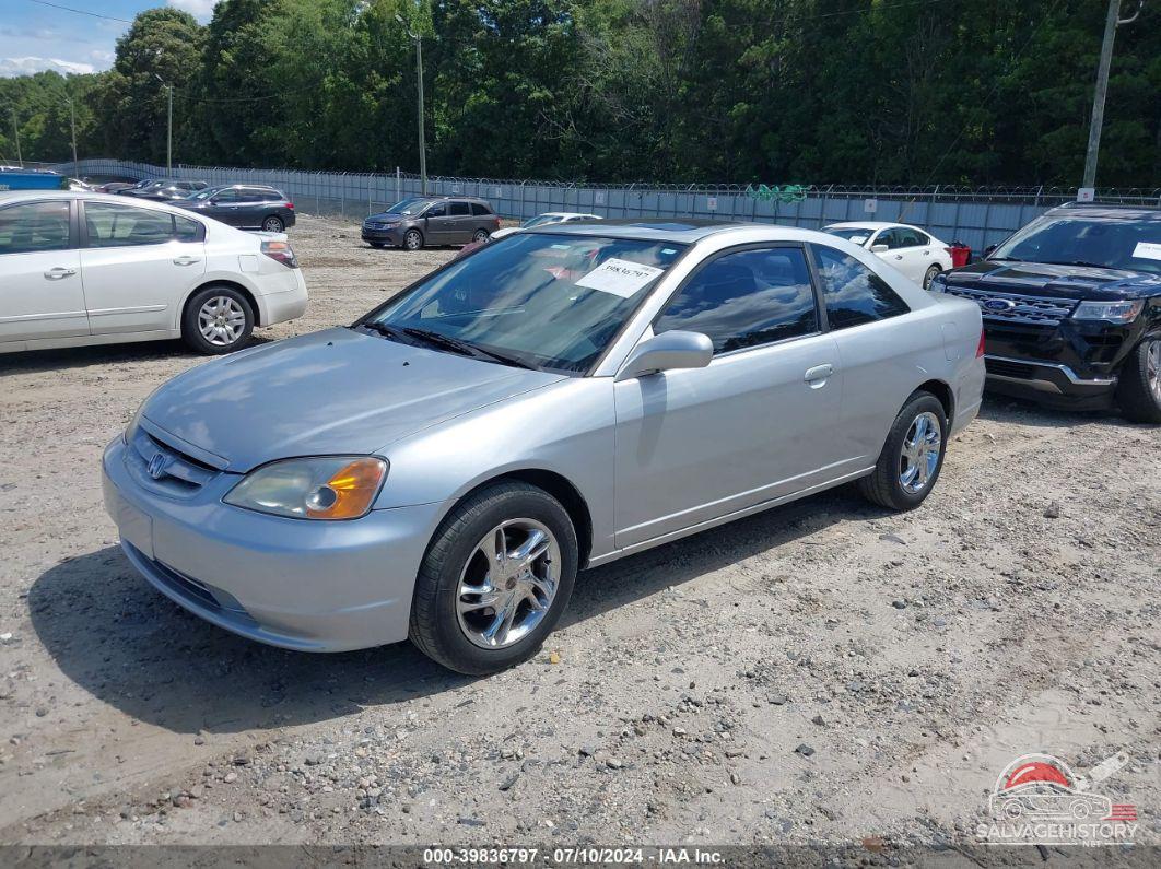 1HGEM22951L106575 2001 HONDA CIVIC photo no. 2