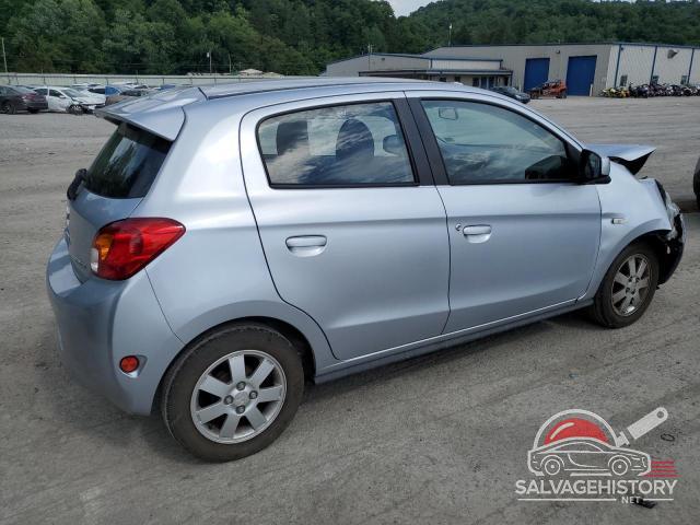 ML32A4HJ6EH002860 2014 MITSUBISHI MIRAGE photo no. 3