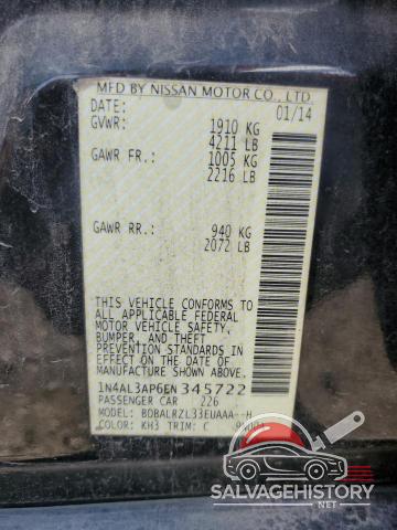 1N4AL3AP6EN345722 2014 NISSAN ALTIMA photo no. 13