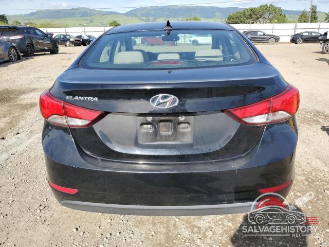 KMHDH4AE6EU172282 2014 HYUNDAI ELANTRA photo no. 6