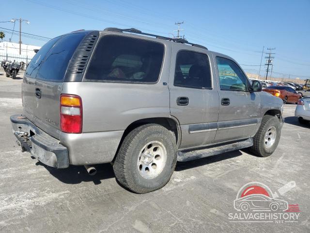 1GNEC13T52R143461 2002 CHEVROLET TAHOE photo no. 3