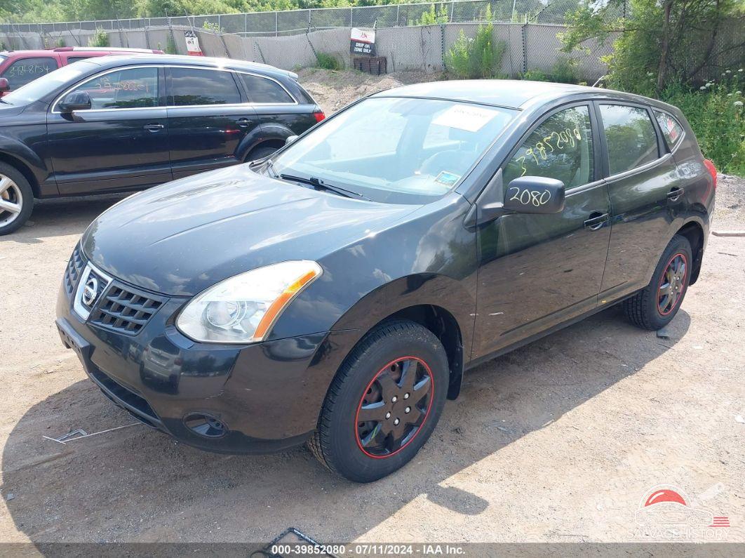JN8AS58V39W177619 2009 NISSAN ROGUE photo no. 2