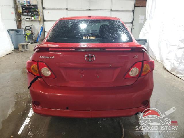 2T1BU40E69C135115 2009 TOYOTA COROLLA photo no. 6