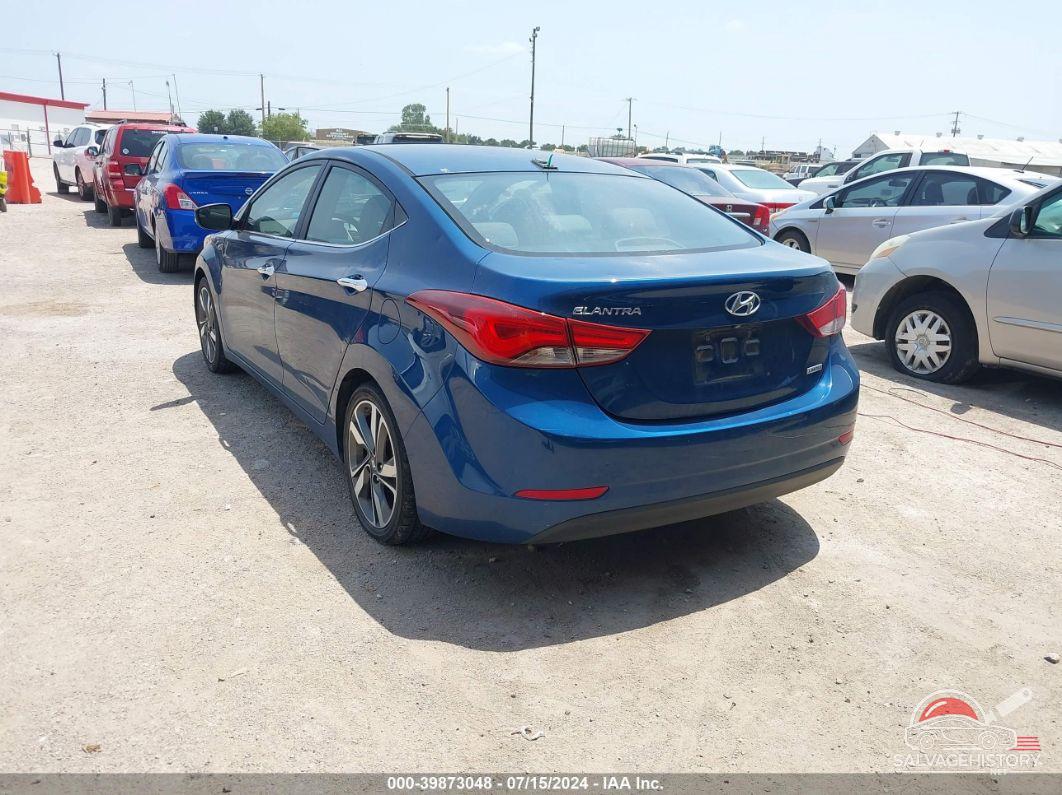 KMHDH4AE9EU120869 2014 HYUNDAI ELANTRA photo no. 3