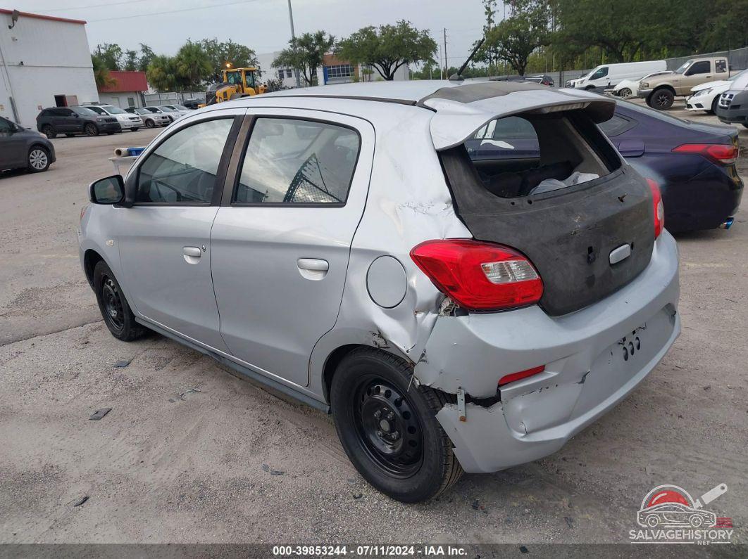 ML32A3HJ3KH016088 2019 MITSUBISHI MIRAGE photo no. 3