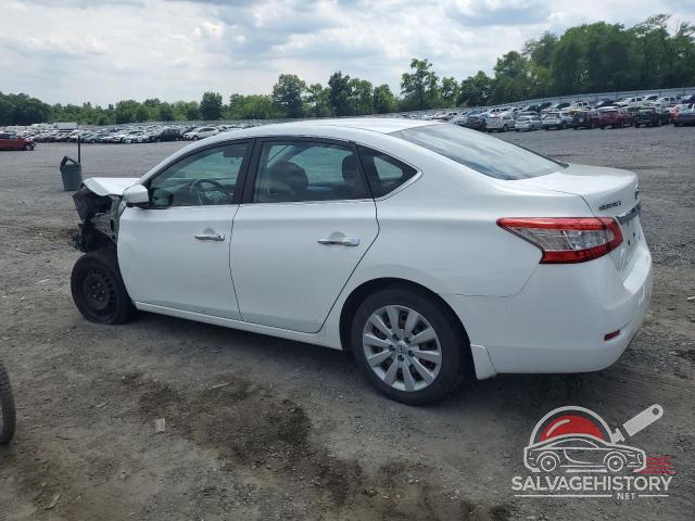 3N1AB7AP0EY313911 2014 NISSAN SENTRA photo no. 2