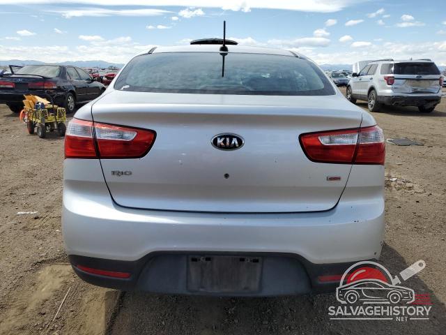 KNADM4A30E6338389 2014 KIA RIO photo no. 6