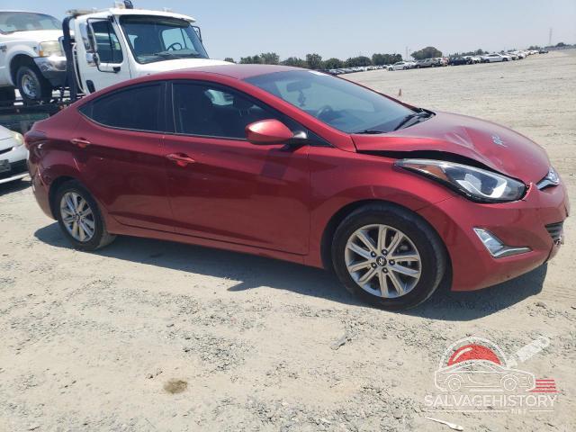 5NPDH4AE2FH582996 2015 HYUNDAI ELANTRA photo no. 4