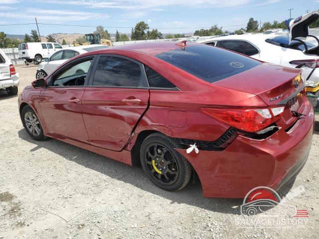 5NPEB4AC0EH938350 2014 HYUNDAI SONATA photo no. 2
