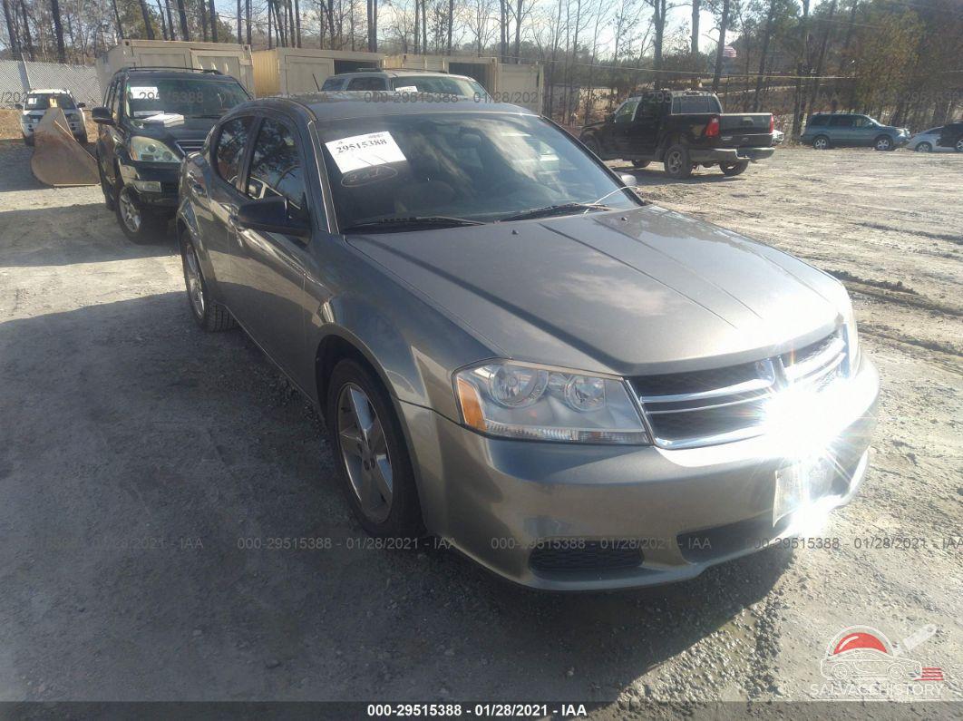 1C3CDZAB1DN658140 2013 DODGE AVENGER photo no. 9